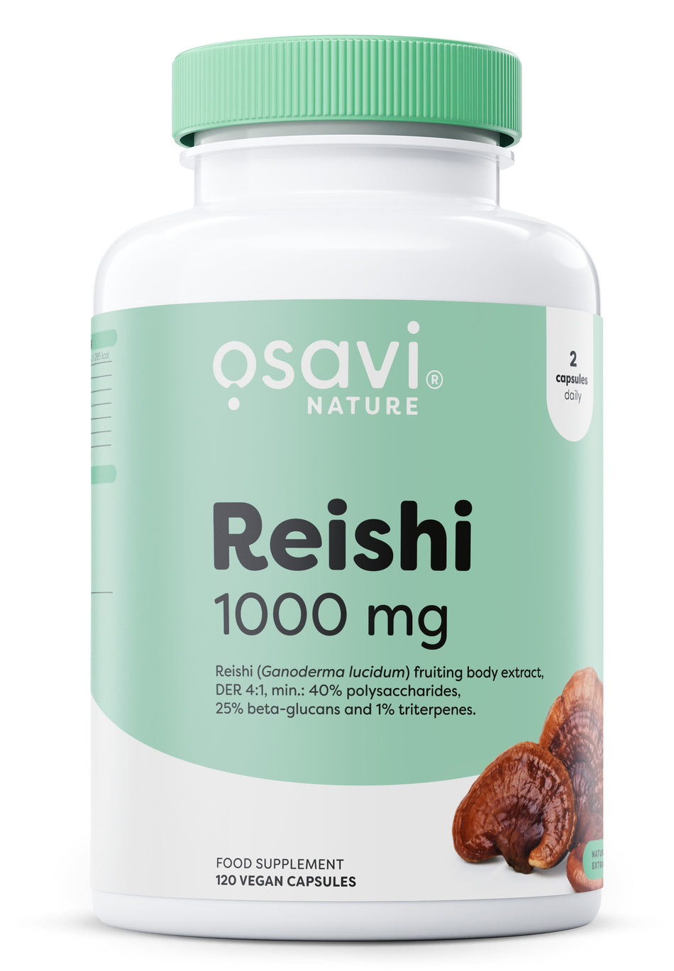 Osavi Reishi, 1000 mg 120 vegan caps- Lillys Pharmacy and Health Store