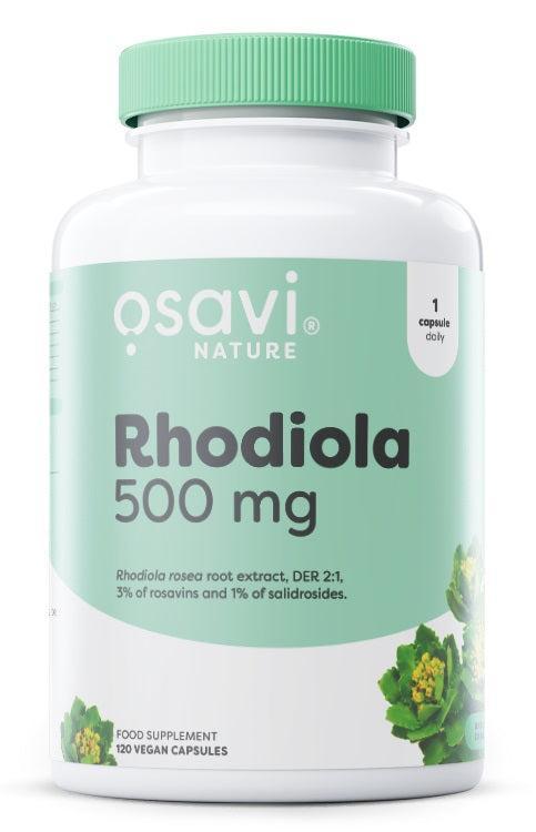 Osavi Rhodiola, 500mg 120 vegan caps- Lillys Pharmacy and Health Store