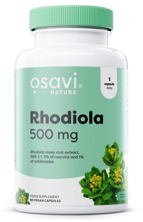 Osavi Rhodiola, 500mg 60 vegan caps- Lillys Pharmacy and Health Store