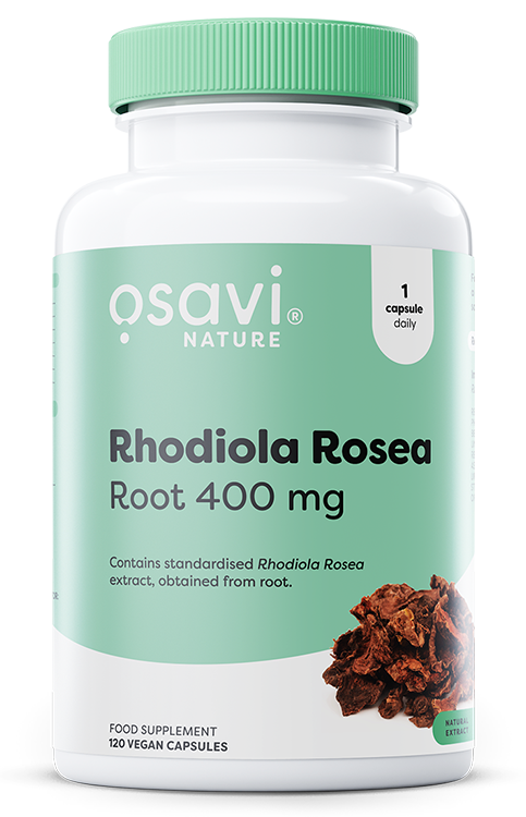 Osavi Rhodiola Rosea Root, 400mg 120 vegan caps- Lillys Pharmacy and Health Store