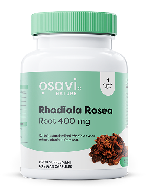 Osavi Rhodiola Rosea Root, 400mg 60 vegan caps- Lillys Pharmacy and Health Store