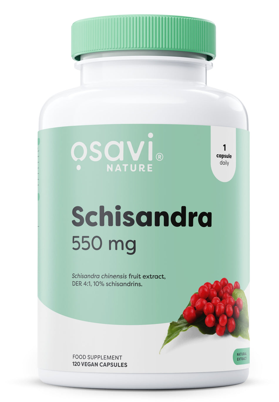 Osavi Schisandra, 550 mg 120 vegan caps- Lillys Pharmacy and Health Store