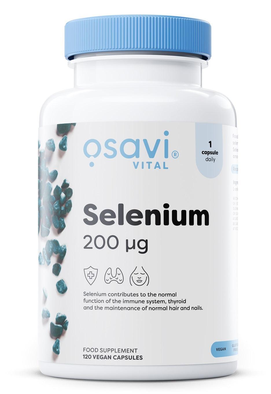 Osavi Selenium, 200mcg 120 vegan caps- Lillys Pharmacy and Health Store