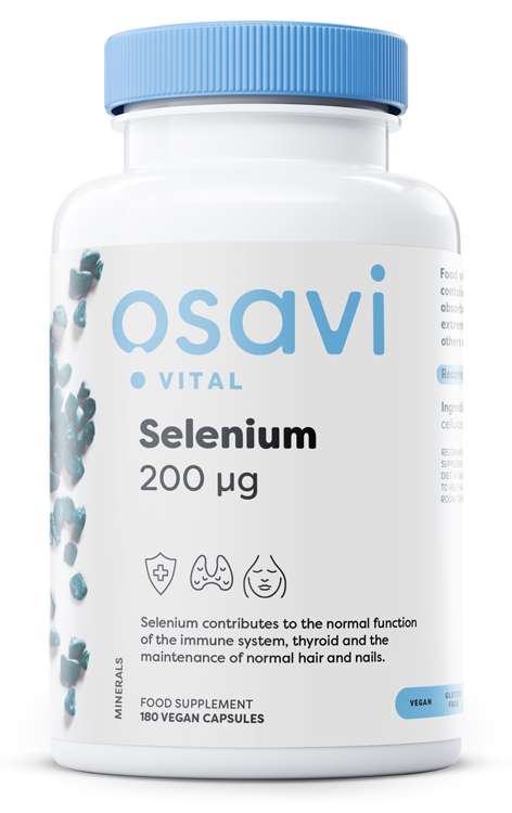 Osavi Selenium, 200mcg 180 vegan caps- Lillys Pharmacy and Health Store