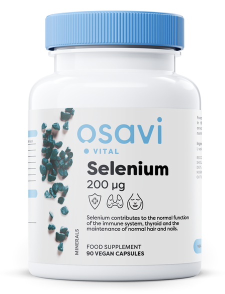 Osavi Selenium, 200mcg 90 vegan caps- Lillys Pharmacy and Health Store