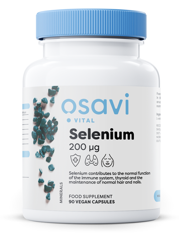Osavi Selenium, 200mcg 90 vegan caps- Lillys Pharmacy and Health Store