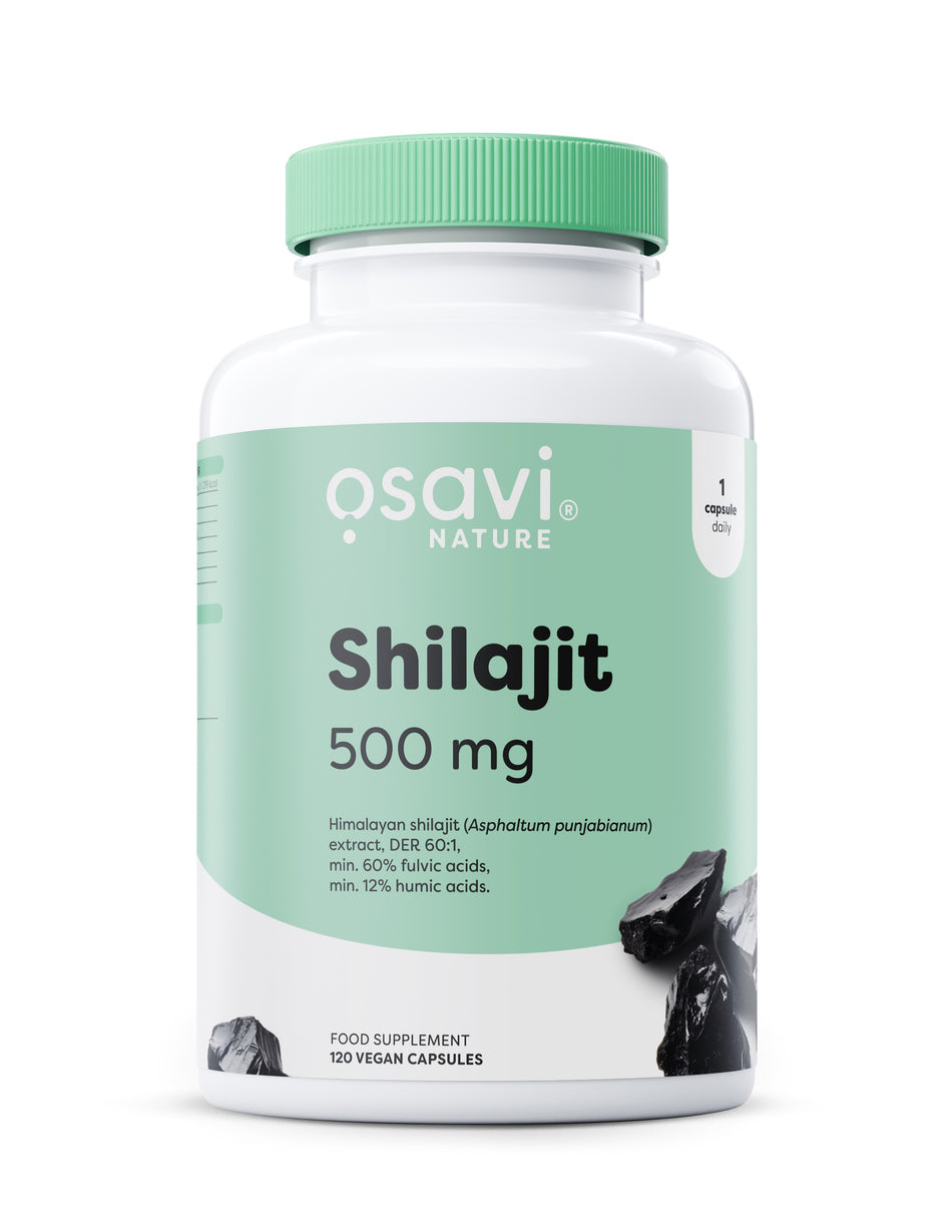 Osavi Shilajit, 500mg 120 vegan caps- Lillys Pharmacy and Health Store