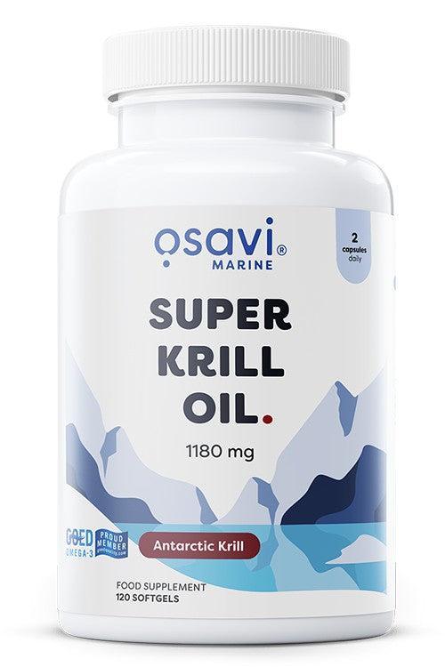 Osavi Super Krill Oil, 1180mg 120 softgels- Lillys Pharmacy and Health Store
