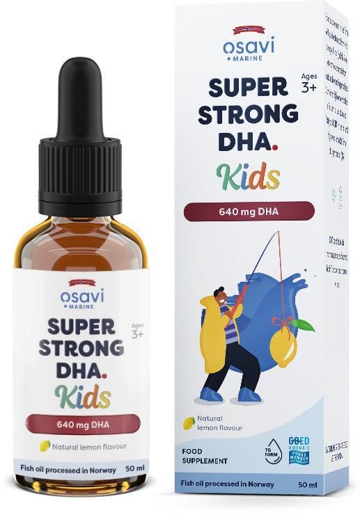 Osavi Super Strong DHA Kids, 640mg DHA (Lemon) 50 ml- Lillys Pharmacy and Health Store