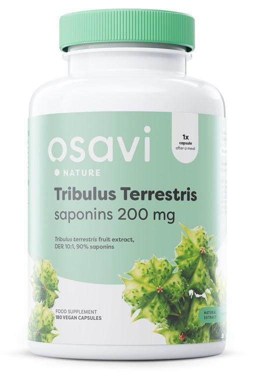 Osavi Tribulus Terrestris, Saponins 200mg 180 vegan caps- Lillys Pharmacy and Health Store