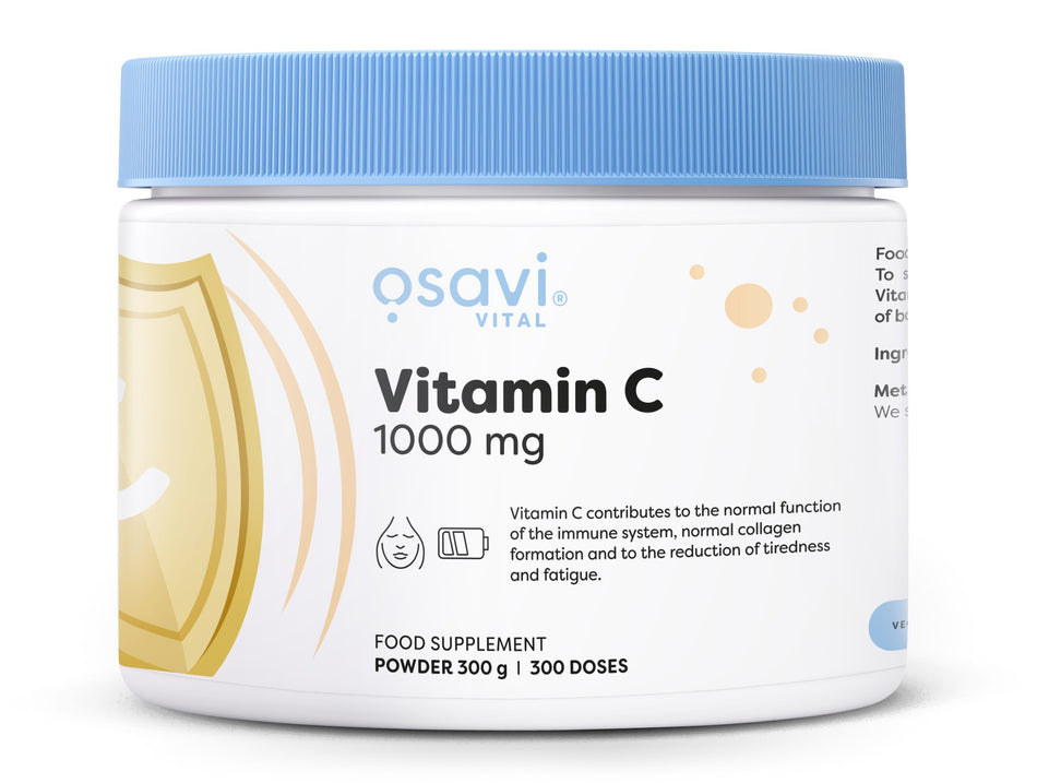 Osavi Vitamin C Powder, 1000mg 300g- Lillys Pharmacy and Health Store