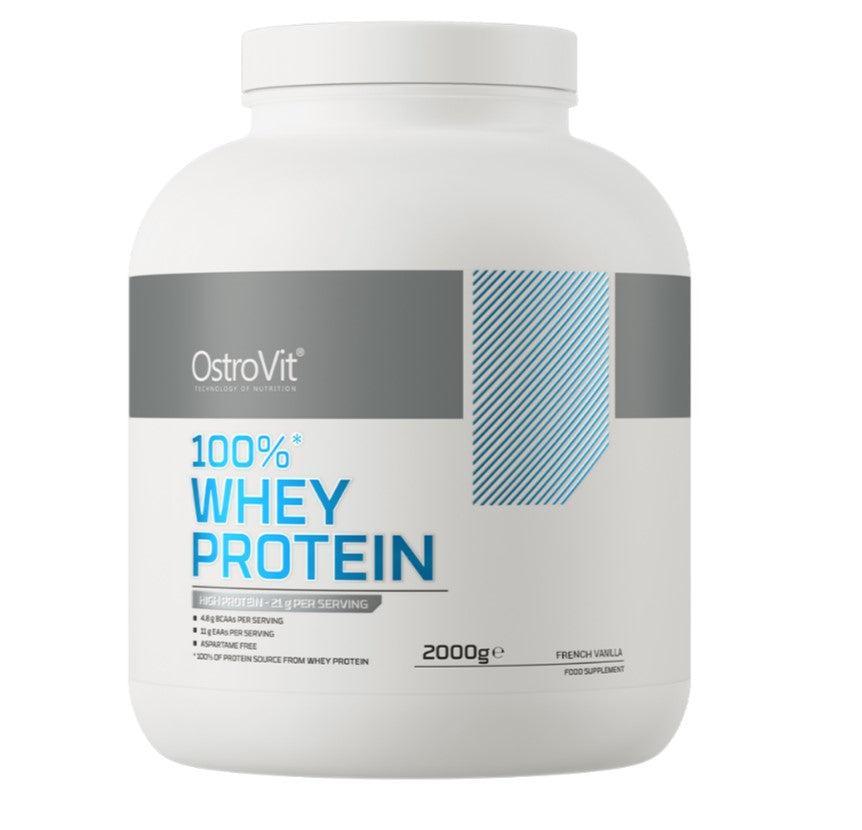 OstroVit 100% Whey Protein, French Vanilla 2000g- Lillys Pharmacy and Health Store
