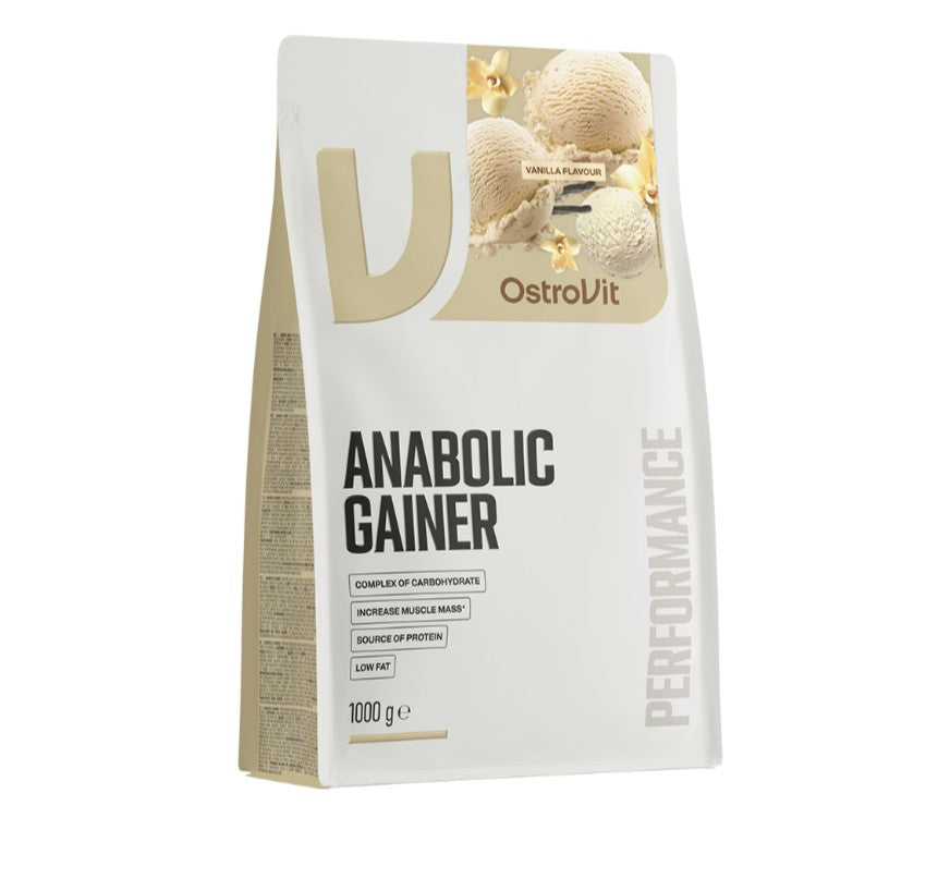 OstroVit Anabolic Gainer, Vanilla - 1000g - Lilly's Pharmacy