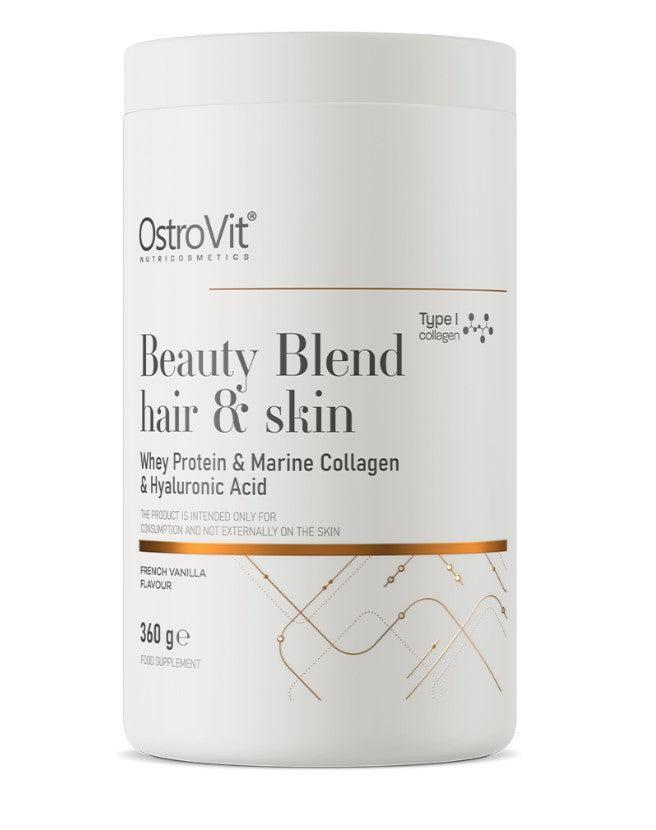OstroVit Beauty Blend Hair & Skin, French Vanilla 360g- Lillys Pharmacy and Health Store