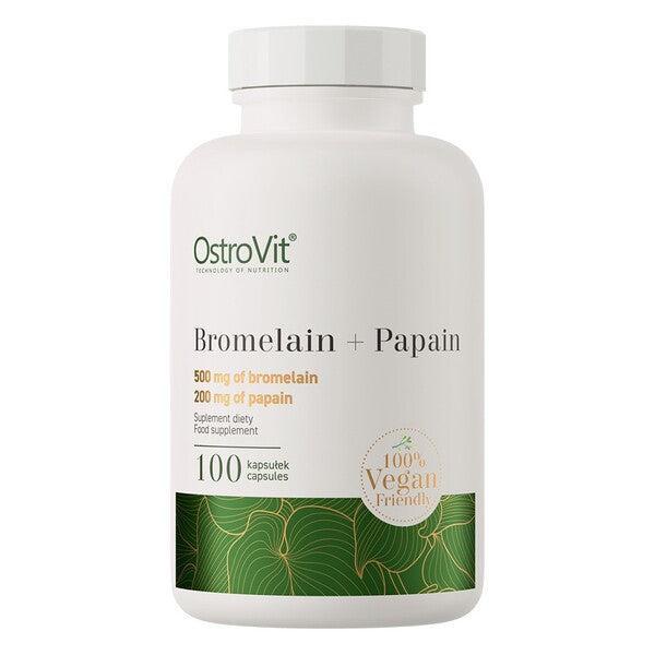 OstroVit Bromelain + Papain 100 caps- Lillys Pharmacy and Health Store