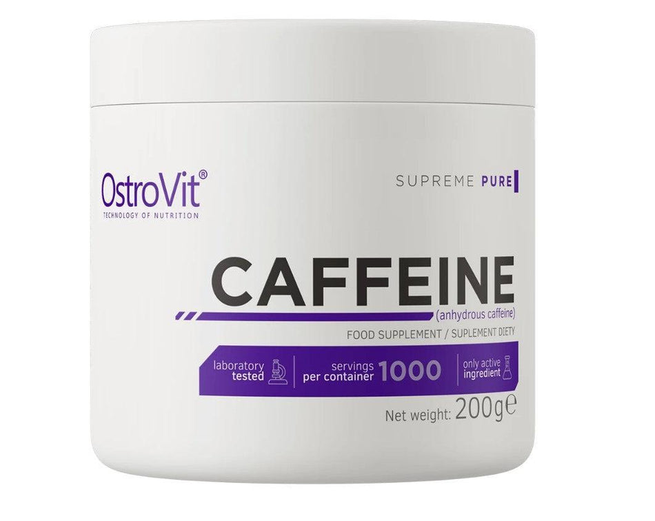 OstroVit Caffeine Supreme Pure 200g- Lillys Pharmacy and Health Store