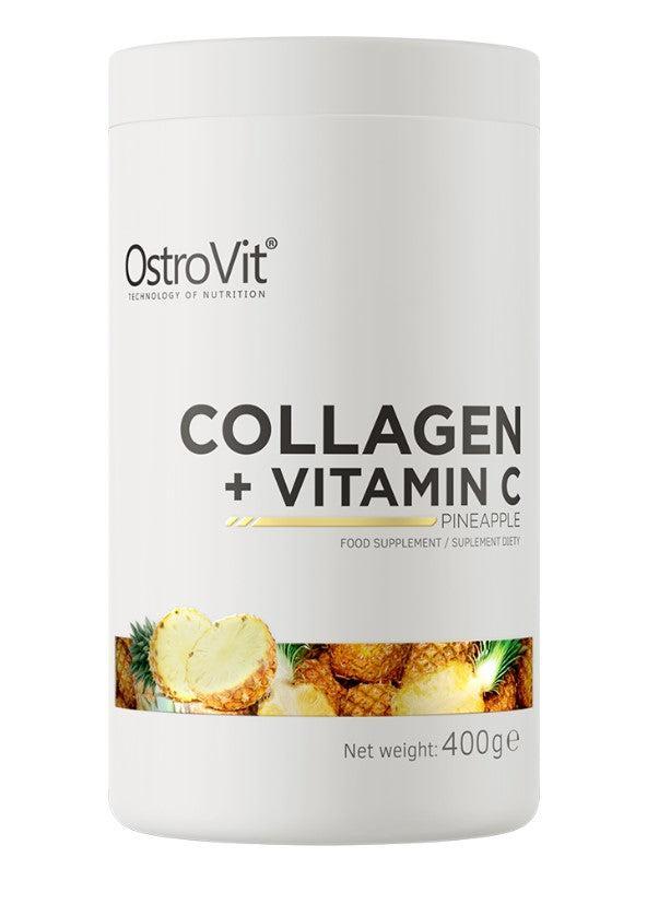 OstroVit Collagen + Vitamin C, Pineapple 400g- Lillys Pharmacy and Health Store