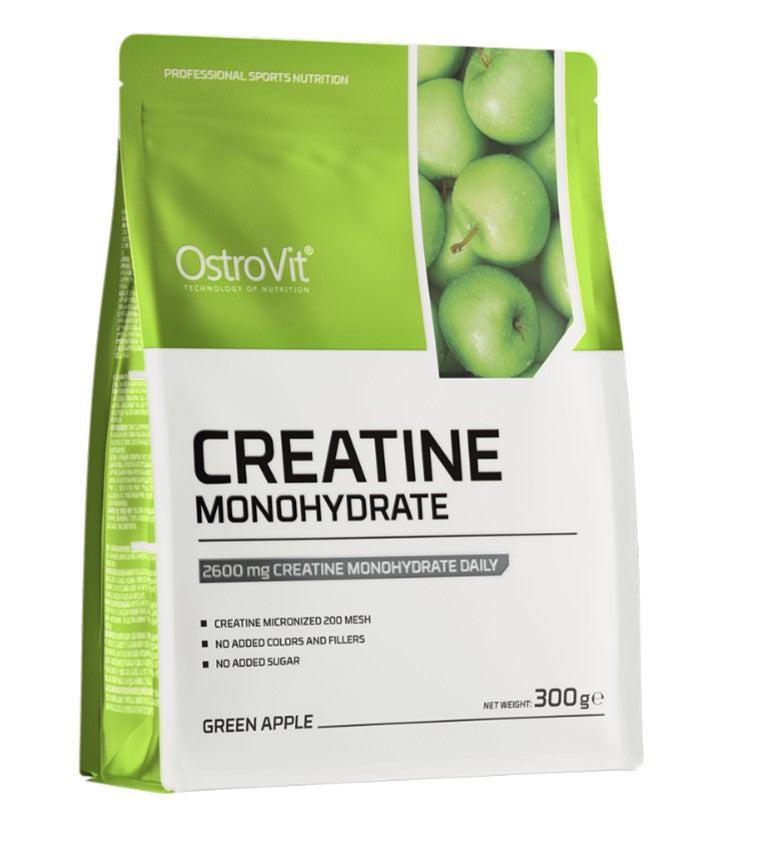 OstroVit Creatine Monohydrate, Green Apple 300g- Lillys Pharmacy and Health Store