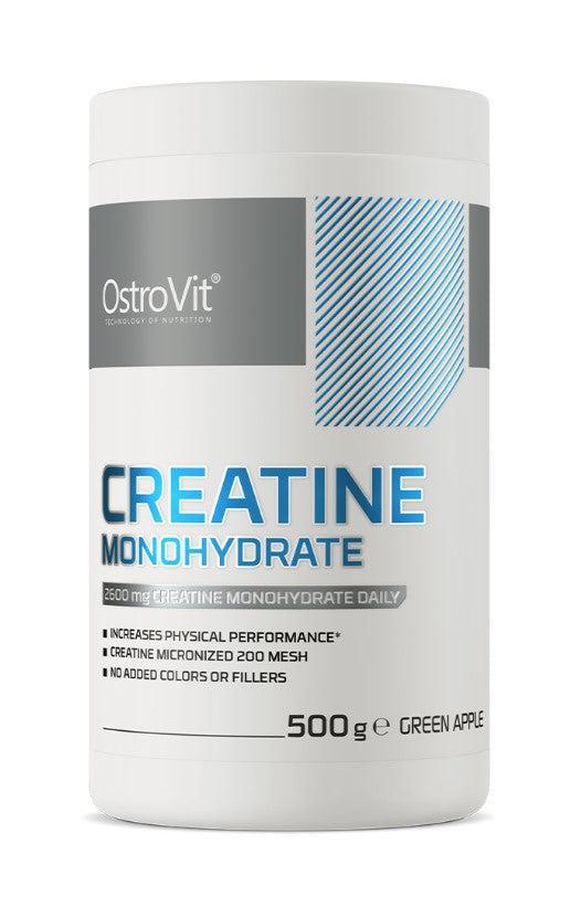 OstroVit Creatine Monohydrate, Green Apple 500g- Lillys Pharmacy and Health Store