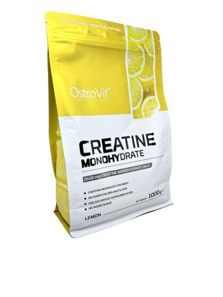 OstroVit Creatine Monohydrate, Lemon 1000g- Lillys Pharmacy and Health Store