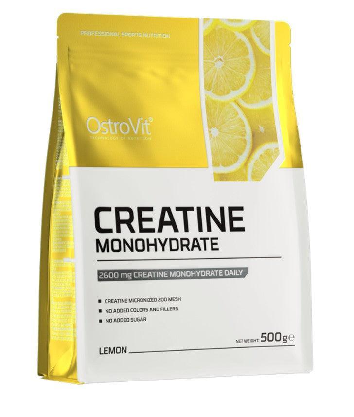 OstroVit Creatine Monohydrate, Lemon 500g- Lillys Pharmacy and Health Store