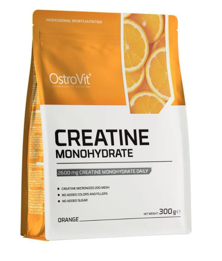 OstroVit Creatine Monohydrate, Orange 300g- Lillys Pharmacy and Health Store