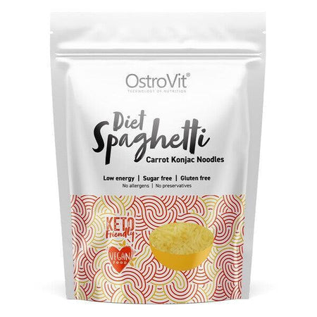 OstroVit Diet Spaghetti Carrot Konjac Noodles 400g- Lillys Pharmacy and Health Store