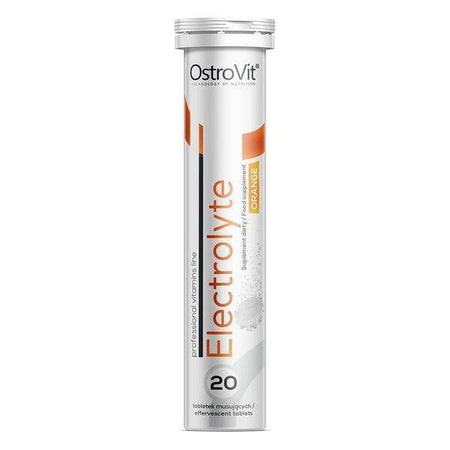 OstroVit Electrolyte Effervescent Tabs, Orange 20 tabs- Lillys Pharmacy and Health Store