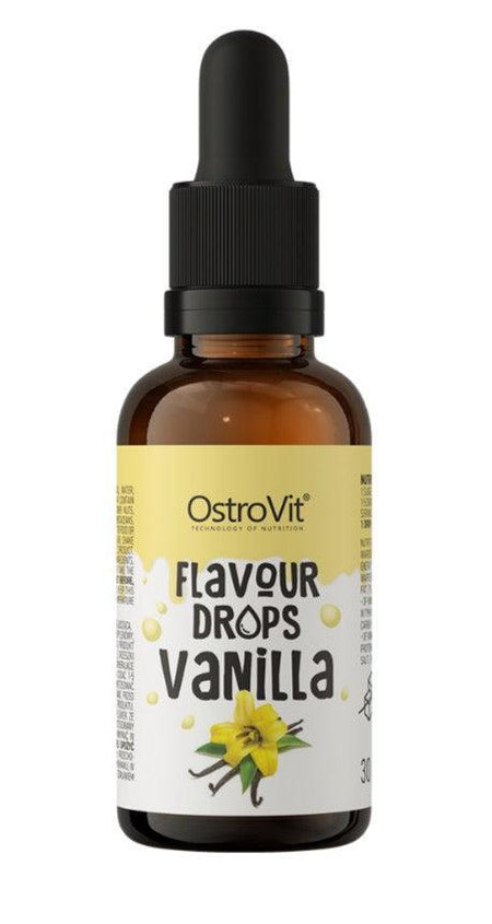 OstroVit Flavour Drops, Vanilla 30ml- Lillys Pharmacy and Health Store