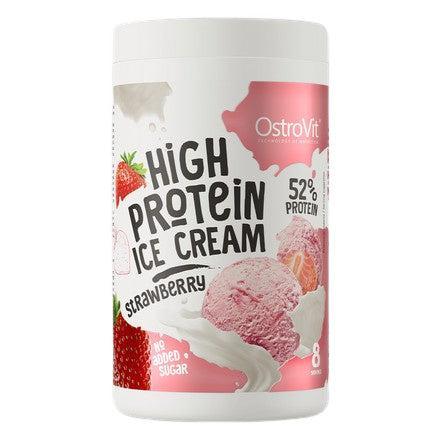 OstroVit High Protein Ice Cream, Strawberry 400g- Lillys Pharmacy and Health Store
