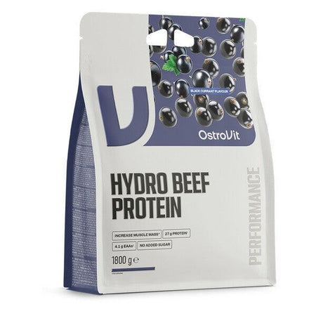 OstroVit Hydro Beef Protein, Black Currant - 1800g - Lilly’s Pharmacy & Health Store