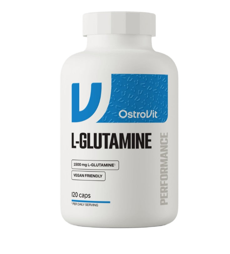 OstroVit L-Glutamine, 1500mg - 120 Caps - Lilly's Pharmacy