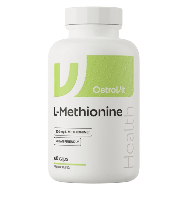 OstroVit L-Methionine, 500mg - 60 Caps - Lilly's Pharmacy