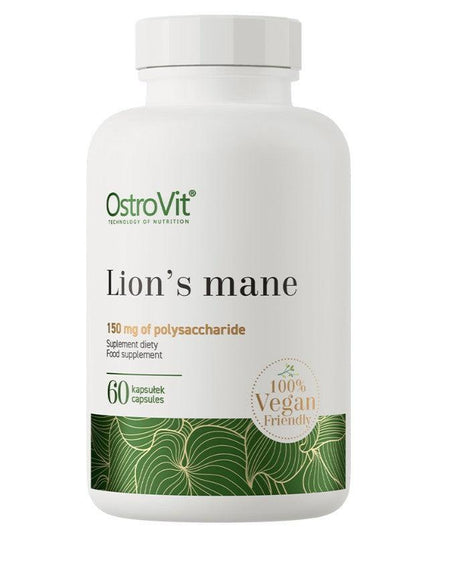 OstroVit Lion's Mane 60 vcaps- Lillys Pharmacy and Health Store