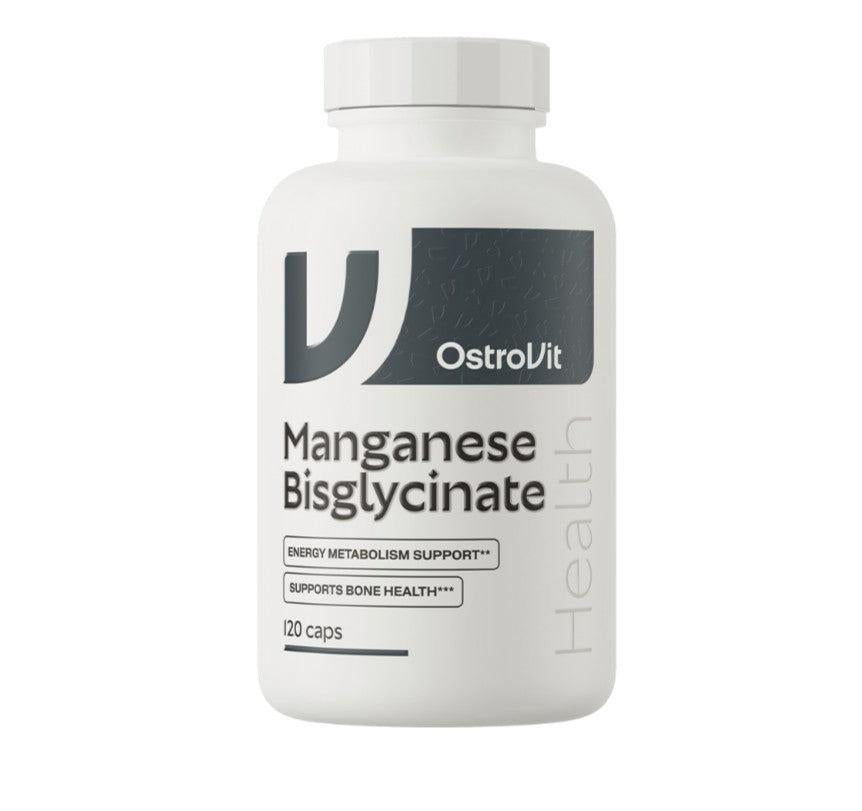 OstroVit Manganese Bisglycinate - 120 Caps - Lilly's Pharmacy