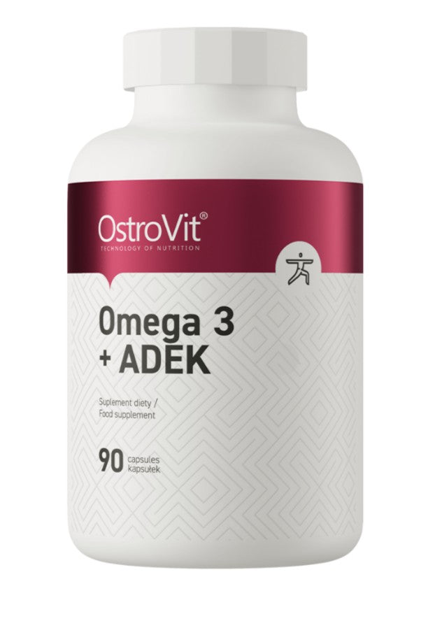 OstroVit Omega 3 + ADEK 90 caps- Lillys Pharmacy and Health Store