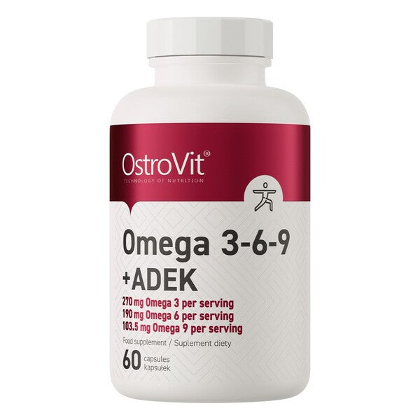 OstroVit Omega 369 + ADEK 60 caps- Lillys Pharmacy and Health Store