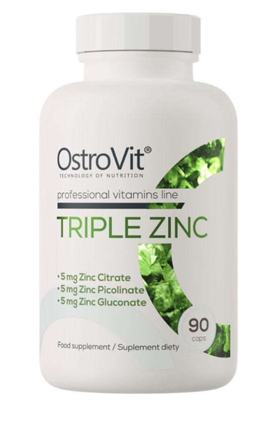 OstroVit Triple Zinc 90 caps- Lillys Pharmacy and Health Store