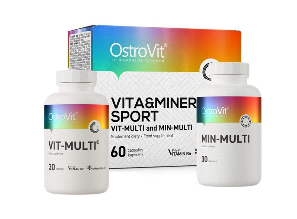 OstroVit VITA&MINERALS Sport 60 caps- Lillys Pharmacy and Health Store