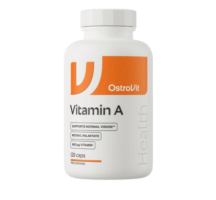 OstroVit Vitamin A, 800mcg - 120 Caps - Lilly's Pharmacy