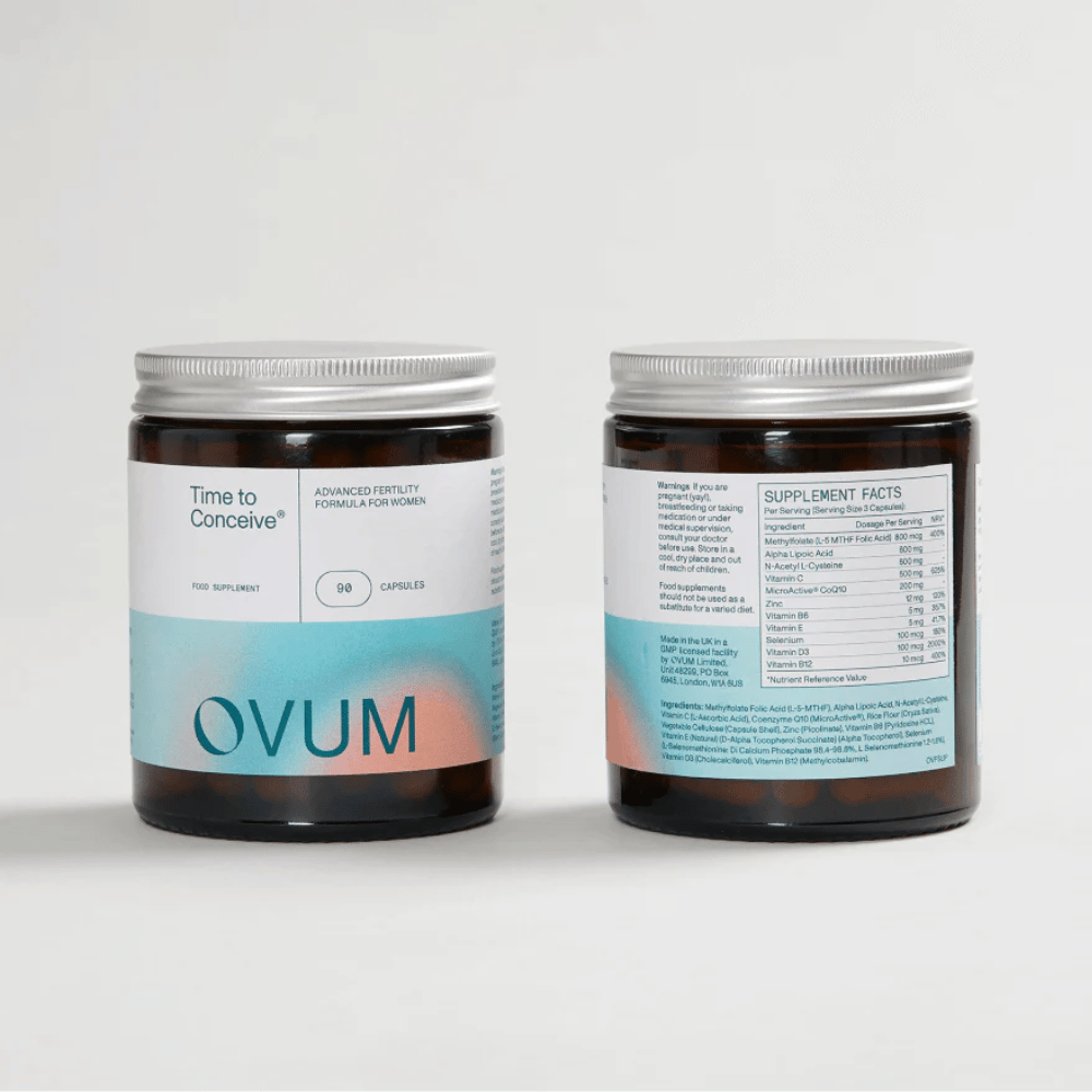 Ovum Time to Conceive Supplement 90 Capsules- Lillys Pharmacy and Health Store