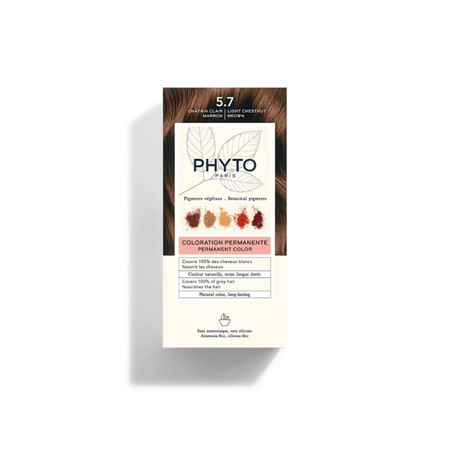 PHYTO HAIR COLOR 5.7 LIGHT CHESTNUT BROWN- Lillys Pharmacy and Health Store
