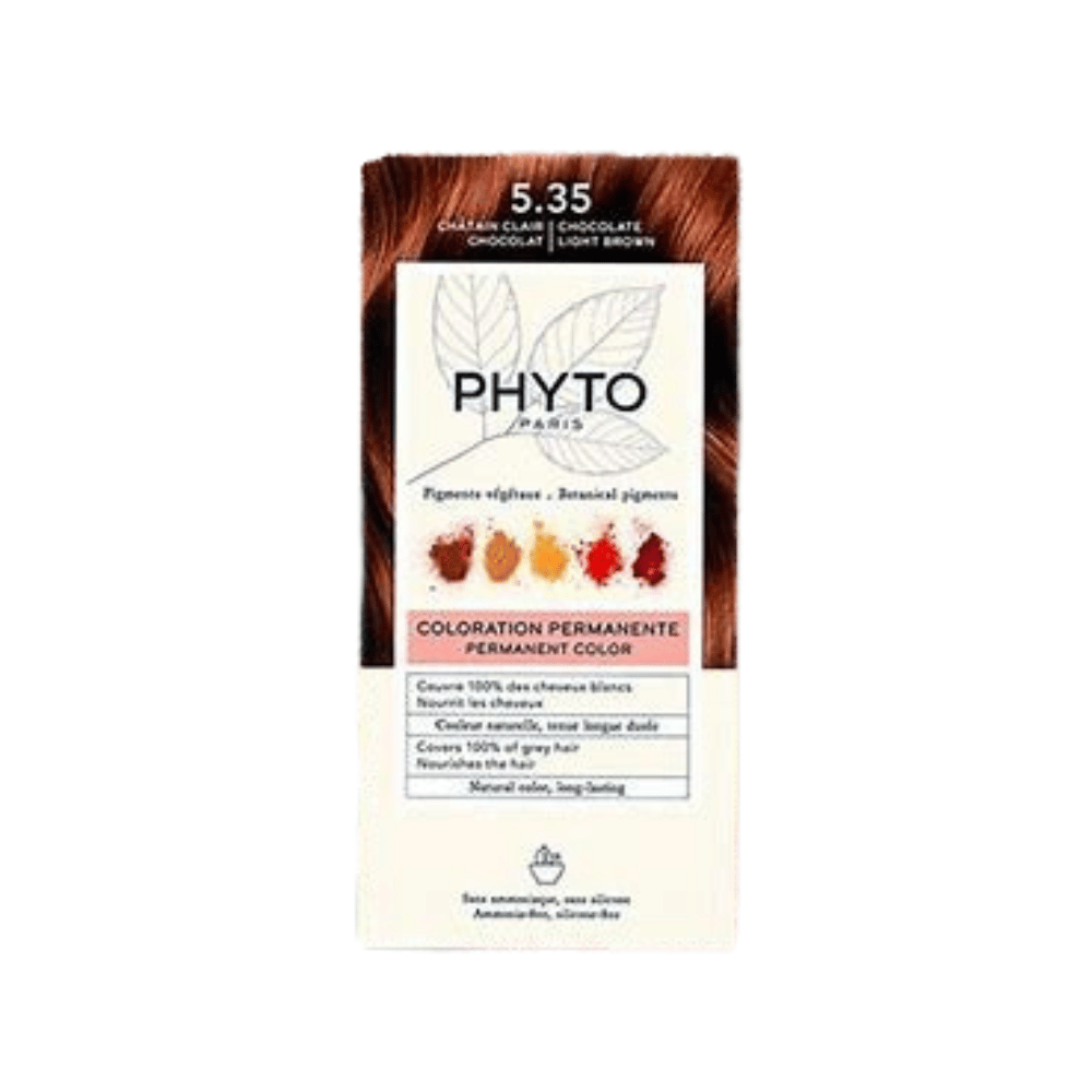 PHYTO Hair Color 5.35 Chocolate Light Brown- Lillys Pharmacy and Health Store