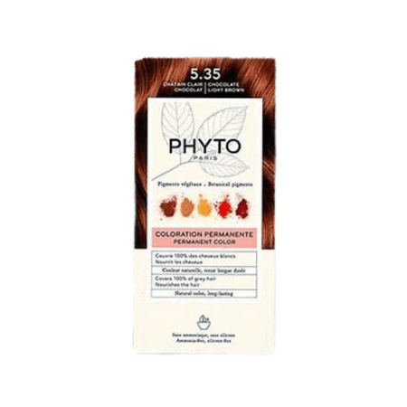 PHYTO Hair Color 5.35 Chocolate Light Brown- Lillys Pharmacy and Health Store