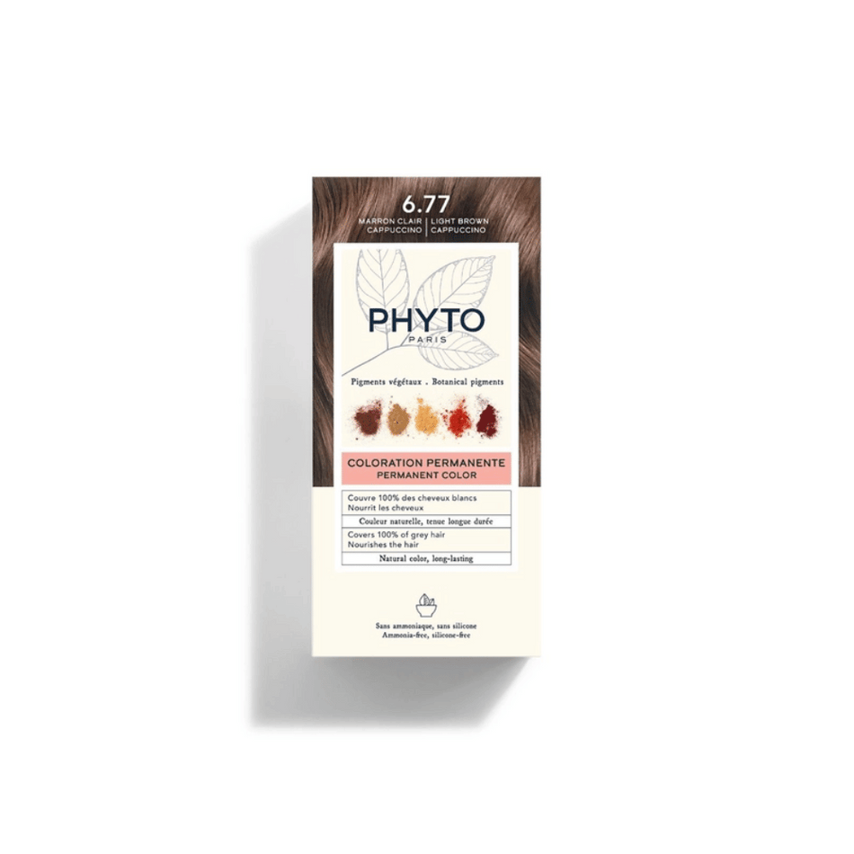PHYTOCOLOR 6.77 Light Brown Cappuccino- Lillys Pharmacy and Health Store