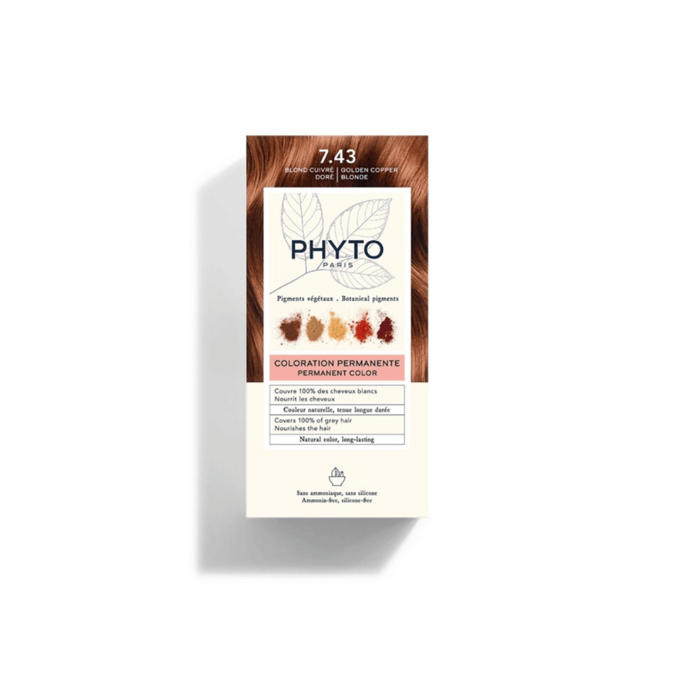 PHYTOCOLOR 7.43 GOLDEN COPPER BLONDE- Lillys Pharmacy and Health Store