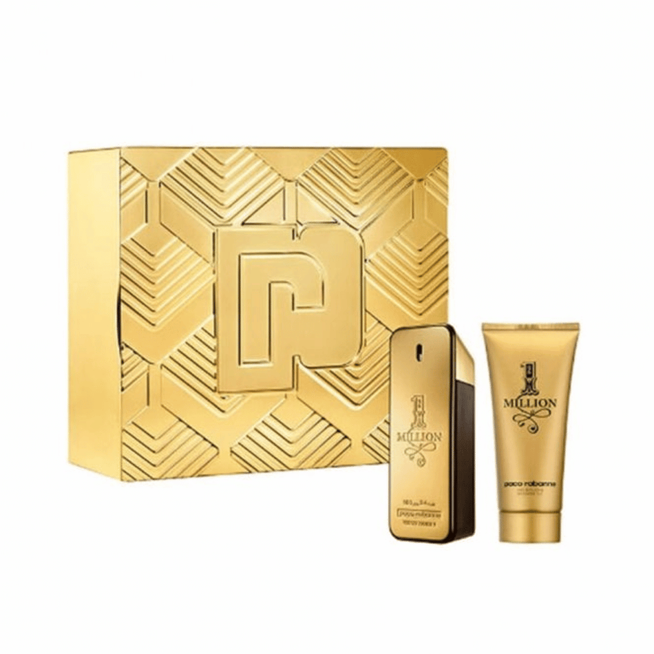 Paco Rabanne 1 Million 100ml 2pc Gift Set100ml Edt Spr, 100ml Shower Gel- Lillys Pharmacy and Health Store