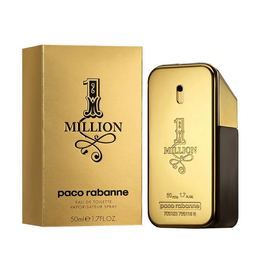 Paco Rabanne 1 Million Mens Eau de Toilette 50ml- Lillys Pharmacy and Health Store