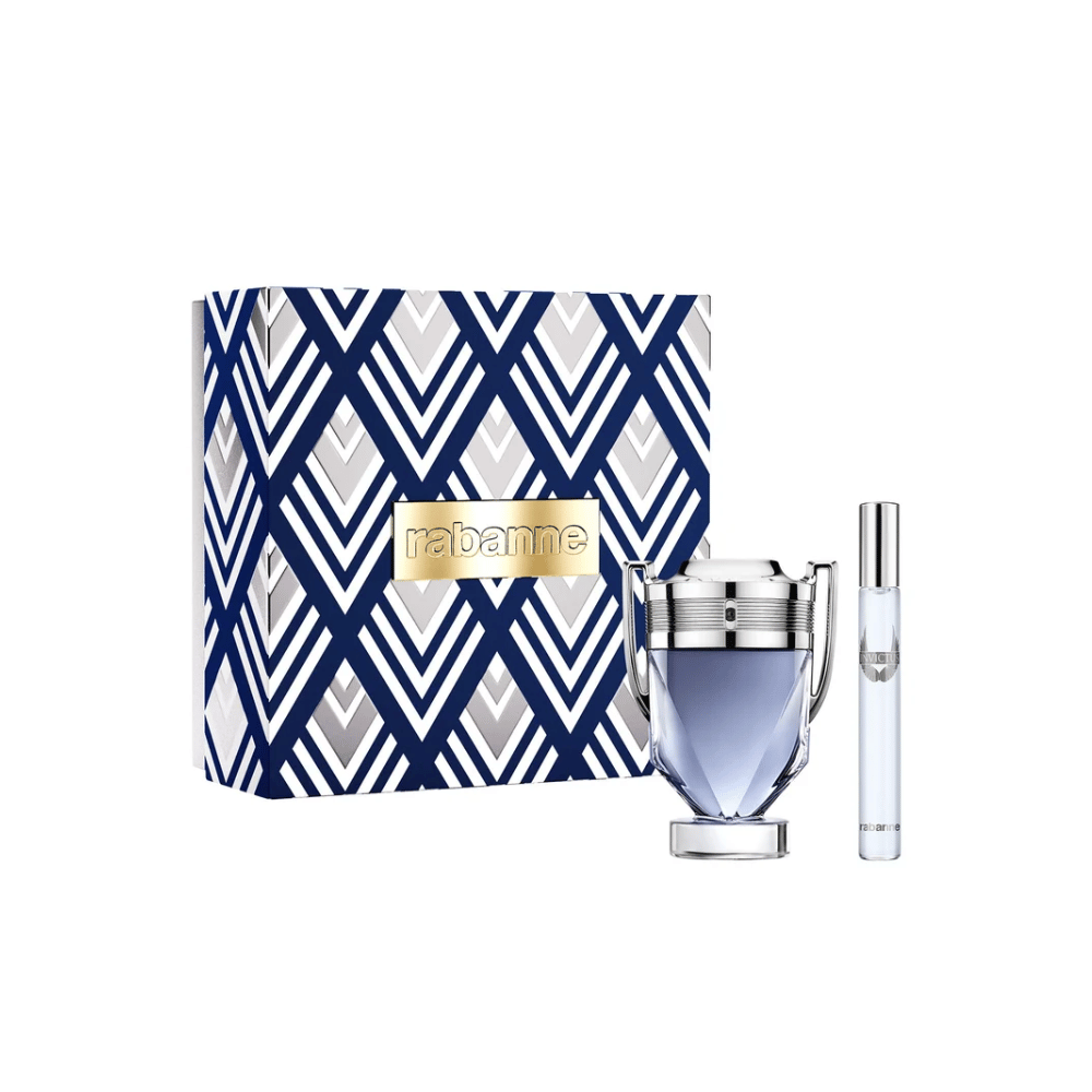 Paco Rabanne Invictus 50ml 2 Piece Gift Set - 50ml Eau de Toilette Spray, 10ml Eau de Toilette Spray- Lillys Pharmacy and Health Store