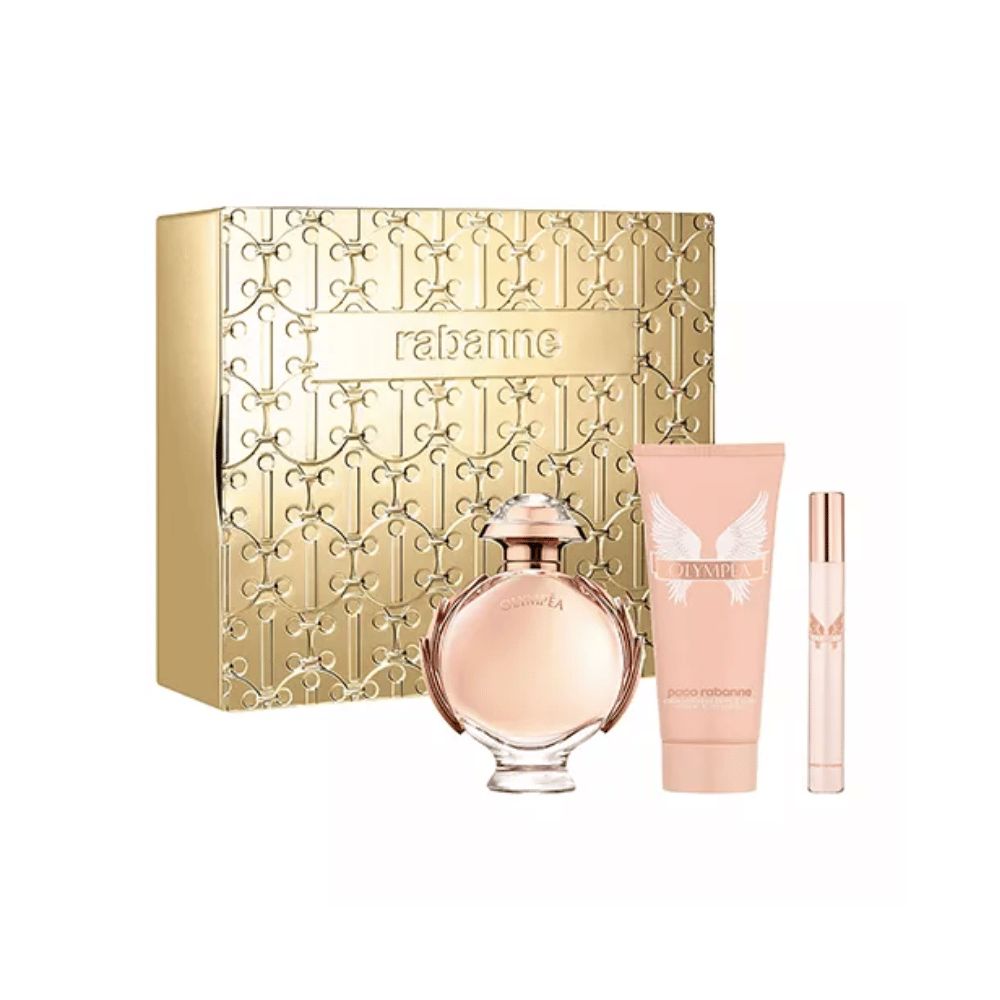 Paco Rabanne Olympea 80ml 3pc Gift Set